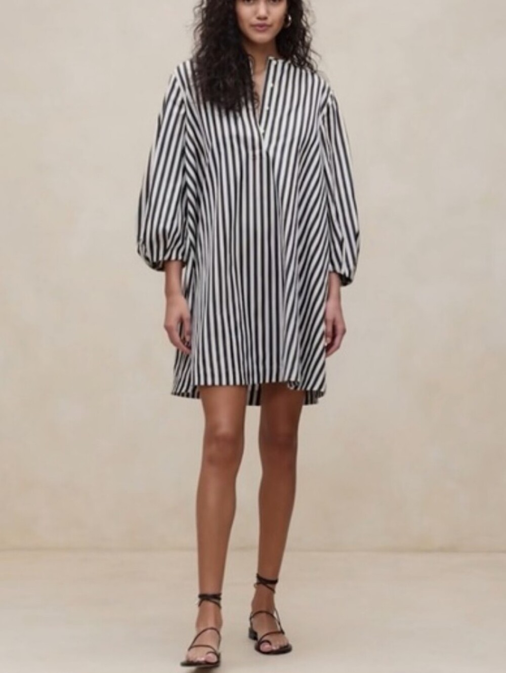 Banana Republic Poplin Dress Size Medium